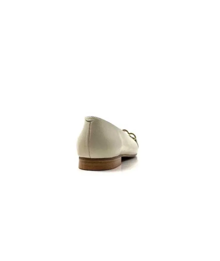 Ivoire0036a Ivoire Tierce Cuir Arce*Femme Ballerines