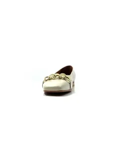 Ivoire0036a Ivoire Tierce Cuir Arce*Femme Ballerines