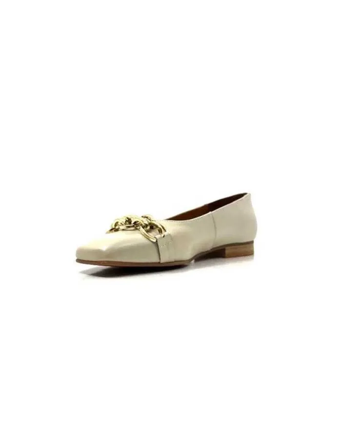 Ivoire0036a Ivoire Tierce Cuir Arce*Femme Ballerines