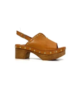 gloria Ivoire Tkn05 Cuir Coconut*Femme Plateformes