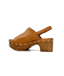 gloria Ivoire Tkn05 Cuir Coconut*Femme Plateformes