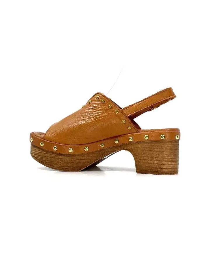 gloria Ivoire Tkn05 Cuir Coconut*Femme Plateformes