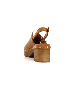 gloria Ivoire Tkn05 Cuir Coconut*Femme Plateformes