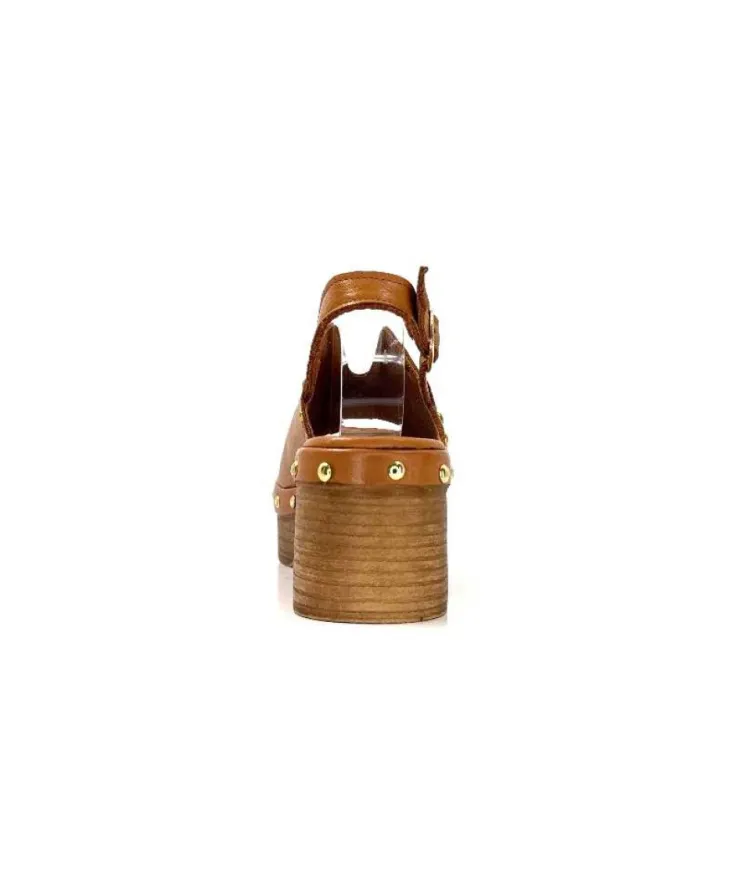 gloria Ivoire Tkn05 Cuir Coconut*Femme Plateformes