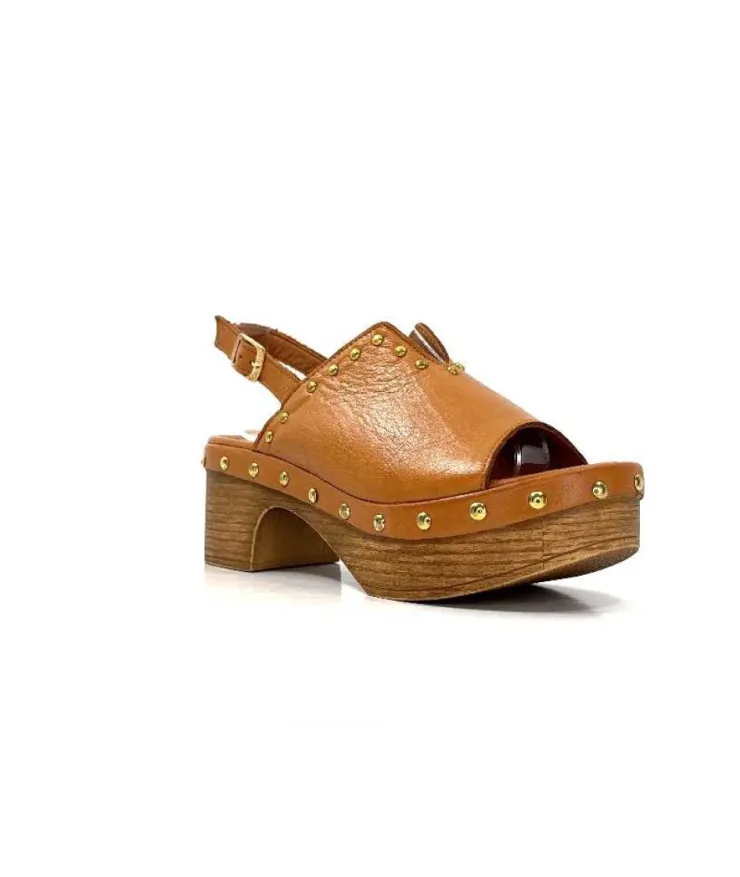gloria Ivoire Tkn05 Cuir Coconut*Femme Plateformes