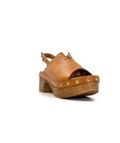 gloria Ivoire Tkn05 Cuir Coconut*Femme Plateformes