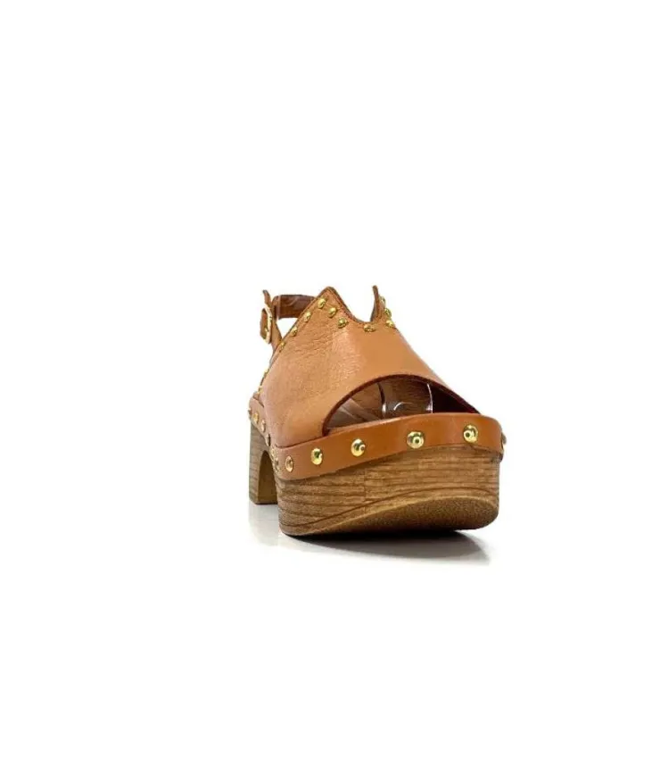 gloria Ivoire Tkn05 Cuir Coconut*Femme Plateformes