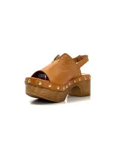 gloria Ivoire Tkn05 Cuir Coconut*Femme Plateformes