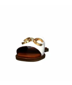 gloria Ivoire Tml 27 Cuir Blanc*Femme Mules