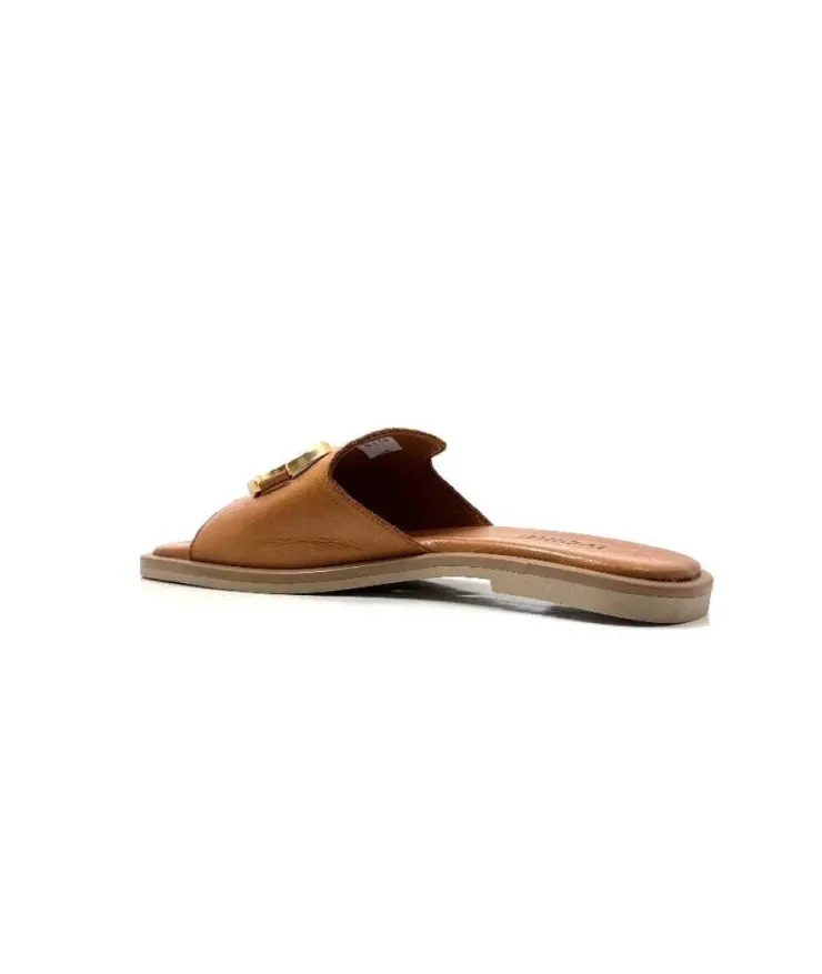 gloria Ivoire Tml 27 Cuir Coconut*Femme Mules