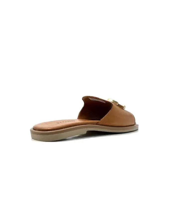 gloria Ivoire Tml 27 Cuir Coconut*Femme Mules