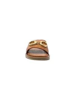 gloria Ivoire Tml 27 Cuir Coconut*Femme Mules