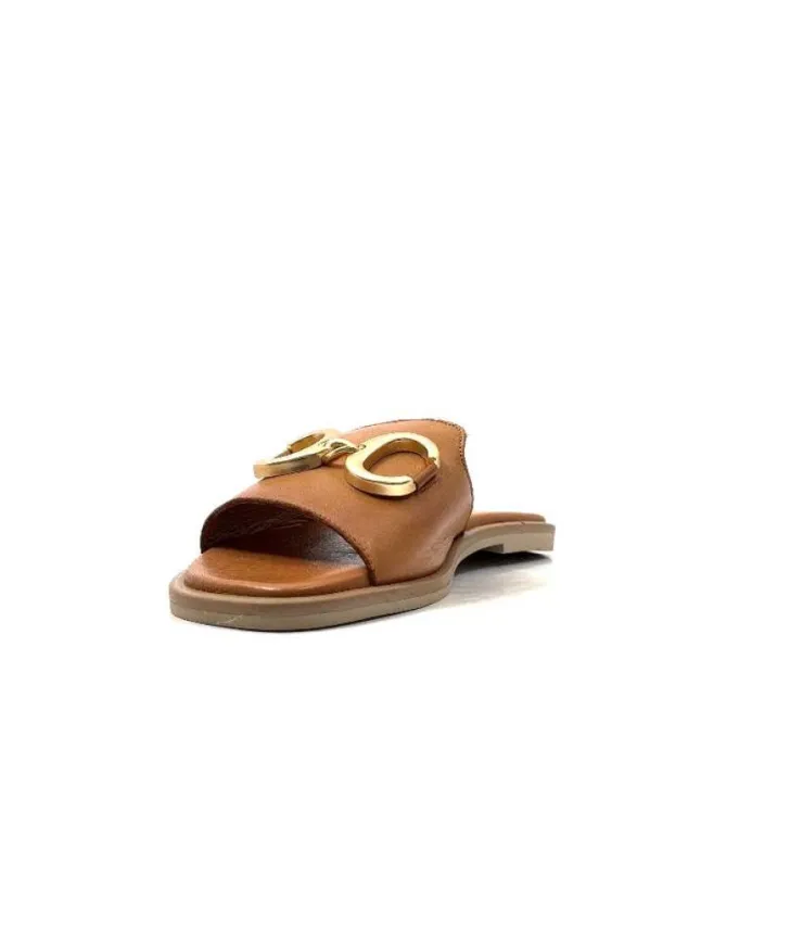 gloria Ivoire Tml 27 Cuir Coconut*Femme Mules