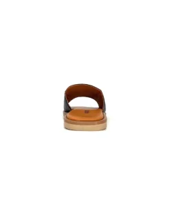gloria Ivoire Tml 27 Cuir Noir*Femme Mules