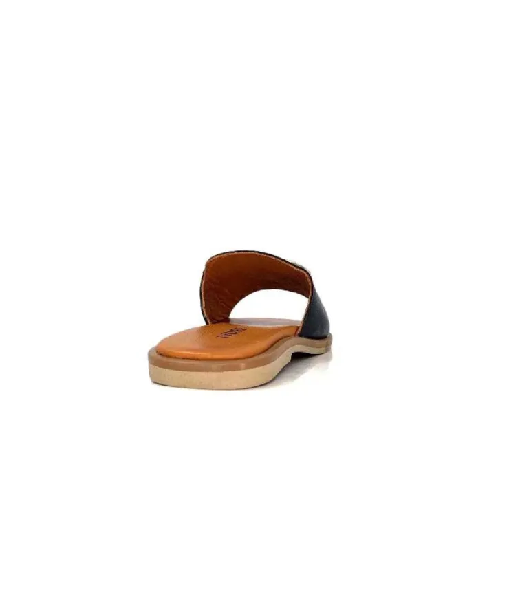 gloria Ivoire Tml 27 Cuir Noir*Femme Mules