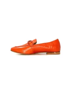 Triver Flight Ivoire 569.06 Cuir Rouille*Femme Mocassins