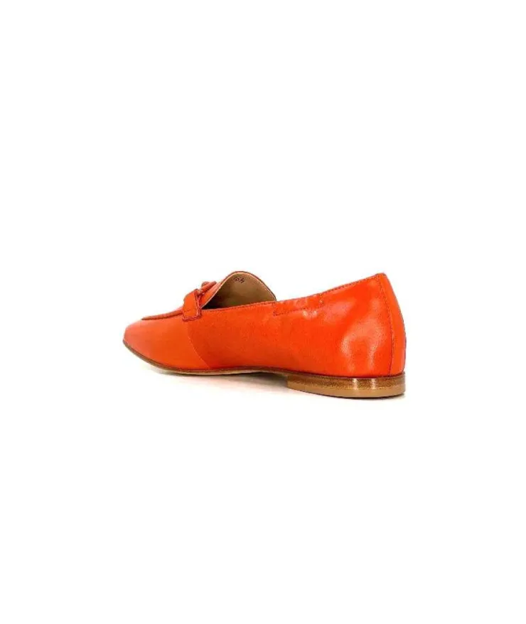 Triver Flight Ivoire 569.06 Cuir Rouille*Femme Mocassins