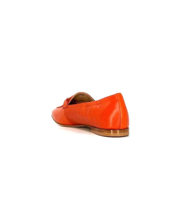Triver Flight Ivoire 569.06 Cuir Rouille*Femme Mocassins