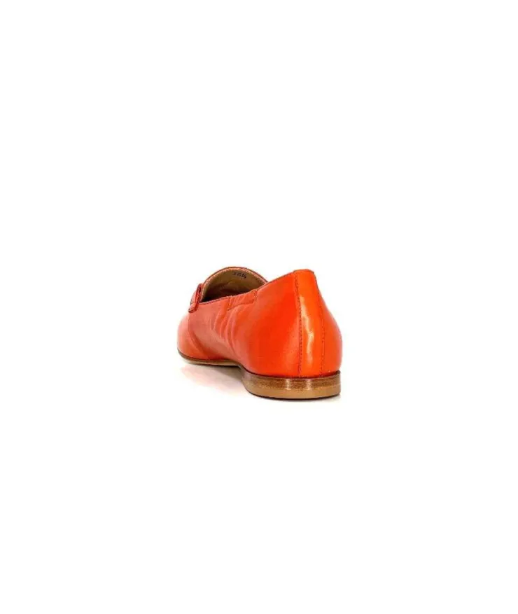 Triver Flight Ivoire 569.06 Cuir Rouille*Femme Mocassins