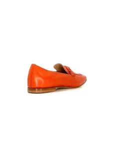Triver Flight Ivoire 569.06 Cuir Rouille*Femme Mocassins