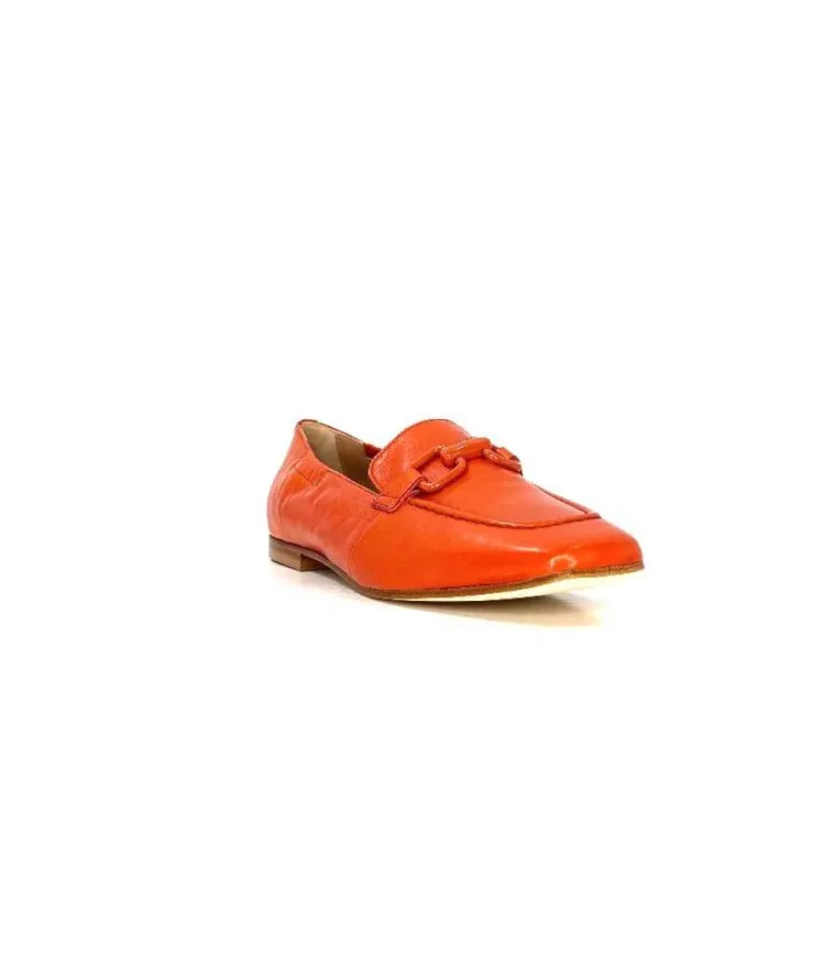 Triver Flight Ivoire 569.06 Cuir Rouille*Femme Mocassins