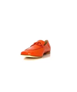 Triver Flight Ivoire 569.06 Cuir Rouille*Femme Mocassins