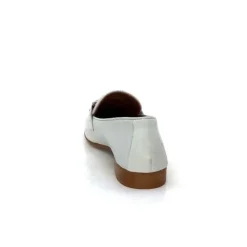 JHay 7259 Cuir Blanc*Femme Mocassins