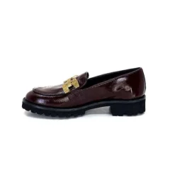 JHay 1155 Cuir Bordeaux*Femme Mocassins