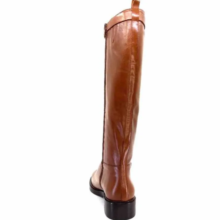 JHay J.Hay 1101 Cuir Camel*Femme Bottes