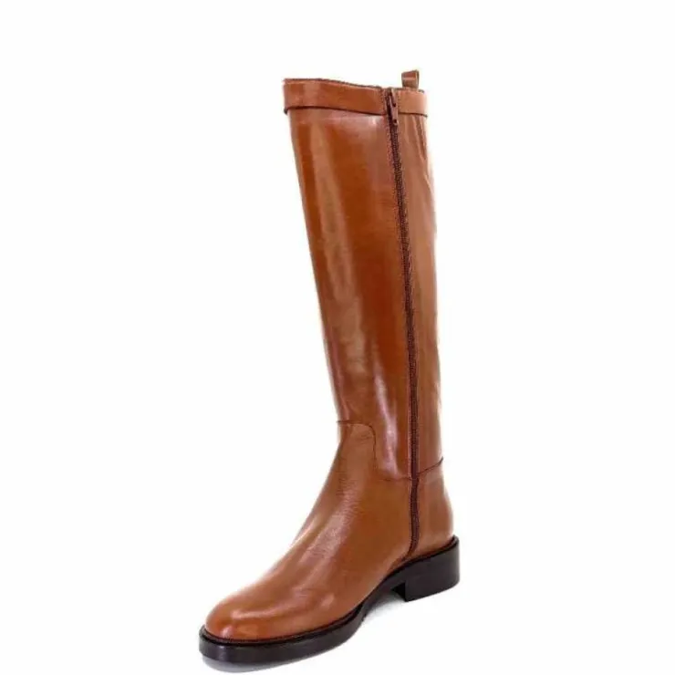 JHay J.Hay 1101 Cuir Camel*Femme Bottes