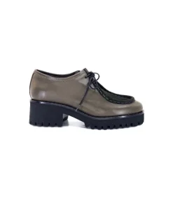 JHay J.Hay 8902 Cuir Kaki*Femme Lacets