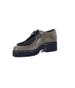 JHay J.Hay 8902 Cuir Kaki*Femme Lacets