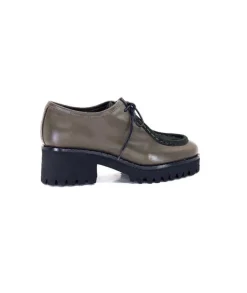 JHay J.Hay 8902 Cuir Kaki*Femme Lacets