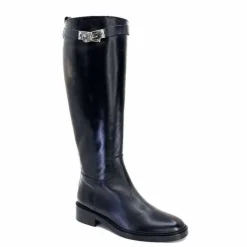 JHay J.Hay 1101 Cuir Noir*Femme Bottes