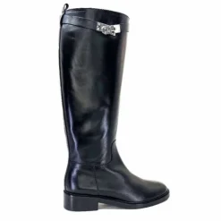JHay J.Hay 1101 Cuir Noir*Femme Bottes