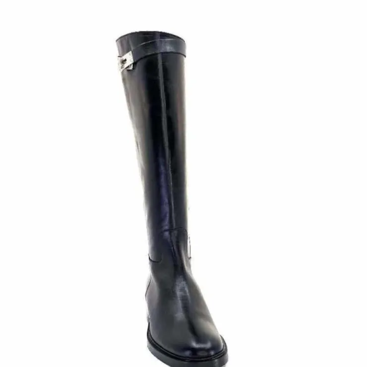 JHay J.Hay 1101 Cuir Noir*Femme Bottes