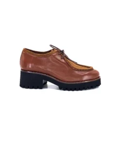 JHay J.Hay 8902 Cuir Tabaco*Femme Lacets