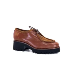 JHay J.Hay 8902 Cuir Tabaco*Femme Lacets