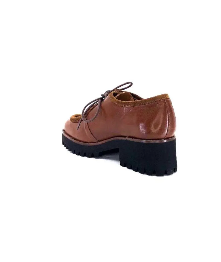 JHay J.Hay 8902 Cuir Tabaco*Femme Lacets