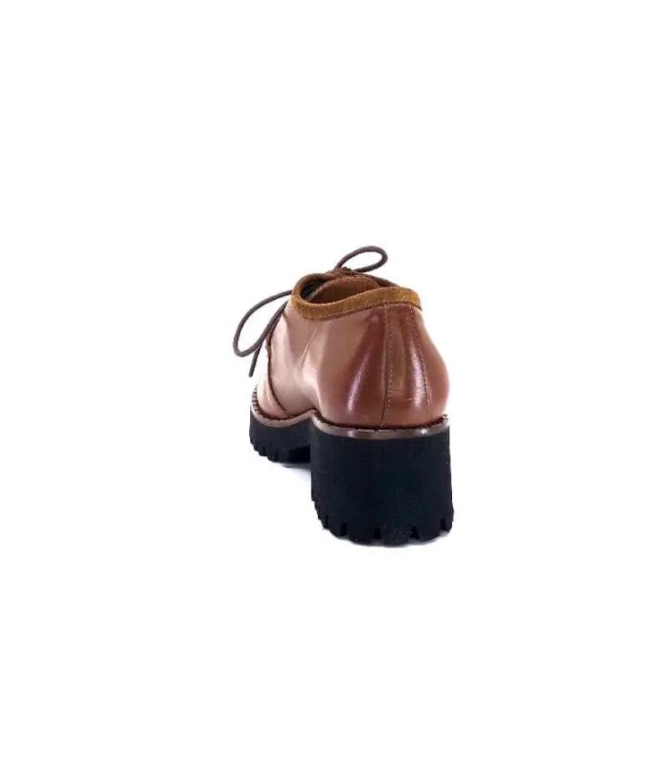 JHay J.Hay 8902 Cuir Tabaco*Femme Lacets