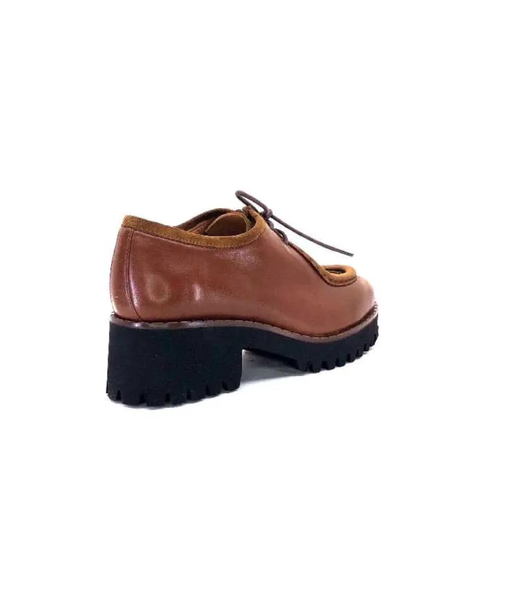 JHay J.Hay 8902 Cuir Tabaco*Femme Lacets