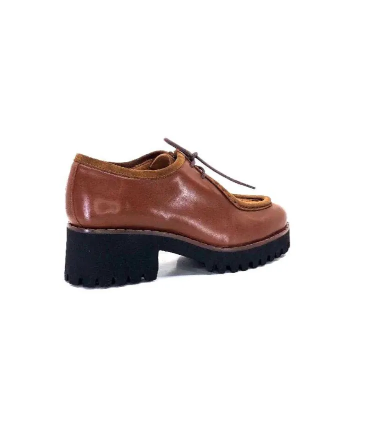 JHay J.Hay 8902 Cuir Tabaco*Femme Lacets