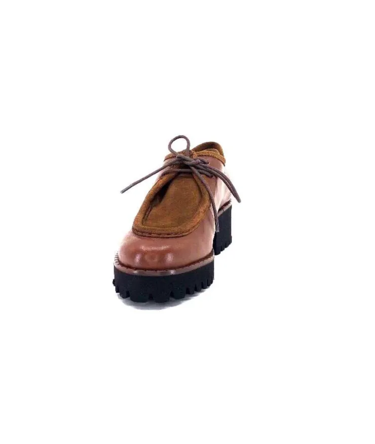 JHay J.Hay 8902 Cuir Tabaco*Femme Lacets