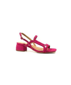 JHay 9775 Daim Fuchsia*Femme Sandales