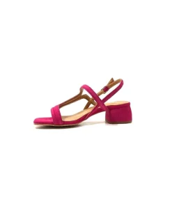 JHay 9775 Daim Fuchsia*Femme Sandales