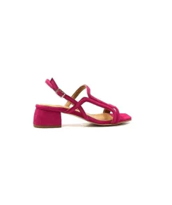 JHay 9775 Daim Fuchsia*Femme Sandales