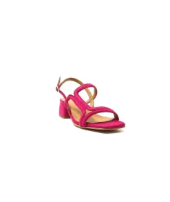 JHay 9775 Daim Fuchsia*Femme Sandales
