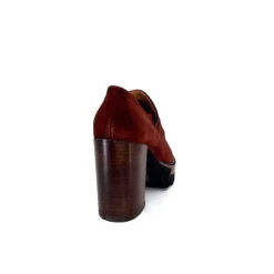 JHay 1425 Daim Rust*Femme Mocassins