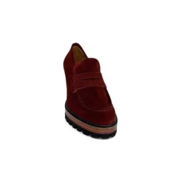JHay 1425 Daim Rust*Femme Mocassins