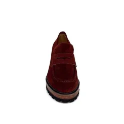 JHay 1425 Daim Rust*Femme Mocassins